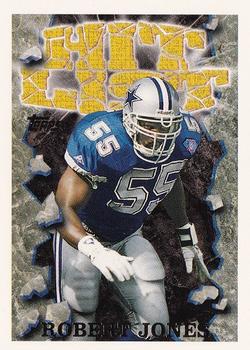 Robert Jones Dallas Cowboys 1995 Topps NFL Hit List #12